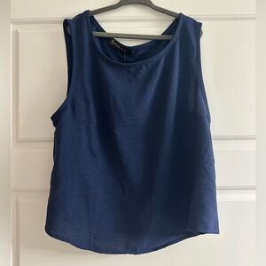 Roylamp Navy Blue Tank Top